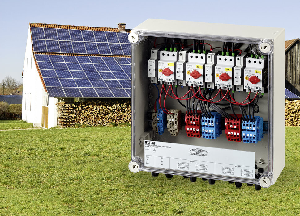 De SOL30X PV brandweerschakelaar zorgt voor extra veiligheid bij zonne-energieinstallaties